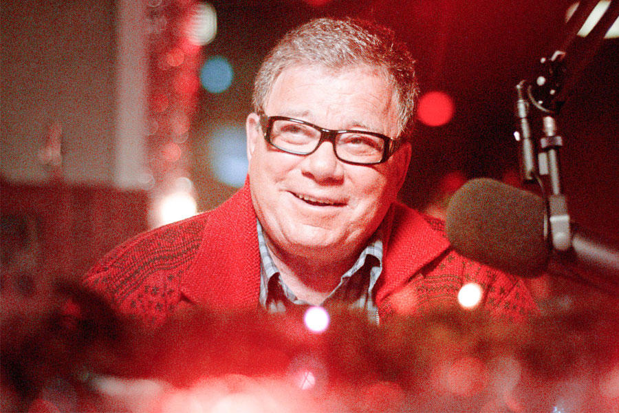 William Shatner in A Christmas Horror Story